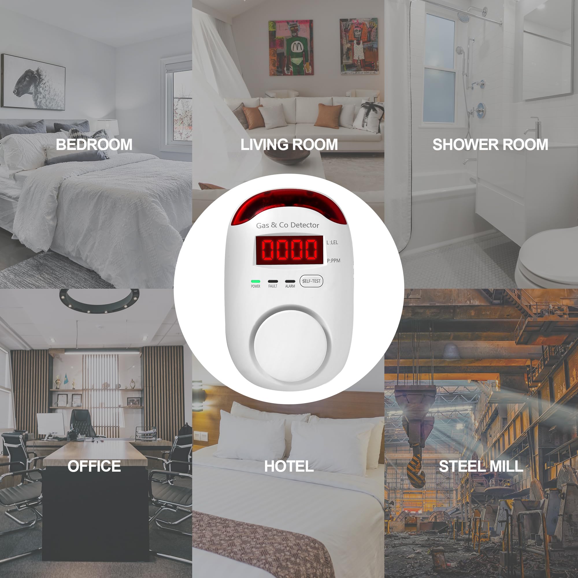 Kombinowany detektor gazu i tl – Co Detector Plug recenzja i cena
